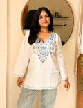 White kurti